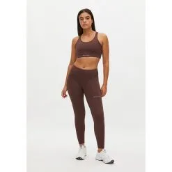 Röhnisch Flattering Sportsbra, Deep Mahogany -butik med fitnessudstyr 111451S375RR Rohnisch Flattering Sportsbra Deep Mahogany 03 jan23