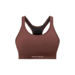 Röhnisch Flattering Sportsbra, Deep Mahogany -butik med fitnessudstyr 111451S375RR Rohnisch Flattering Sportsbra Deep Mahogany 05 jan23
