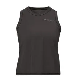 Röhnisch Rib Cropped Singlet, Black -butik med fitnessudstyr 1115680001R Rohnisch Rib Cropped Singlet Black 03 jan23