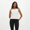 Röhnisch Rib Cropped Singlet, White