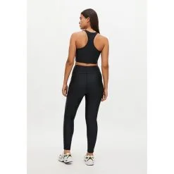 Röhnisch Shine Tights, Black -butik med fitnessudstyr 1115770001R Rohnisch Shine Tights Black 04 nov22