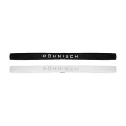 Röhnisch 2-pack Sport Headband, Black/White, Onesize