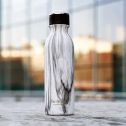 SmartShake Bohtal Insulated Bottle 600 Ml -butik med fitnessudstyr 11275801 Smartshake Bohtal Insulated Bottle White Marble 04 1020