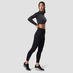 ICANIWILL Define Pocket Tights, Black -butik med fitnessudstyr 11279 001R ICANIWILL Define Pocket Tights Black 05 0221
