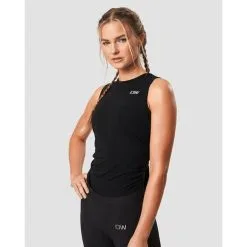 ICANIWILL Empowering Open Back Tank, Black -butik med fitnessudstyr 11289 001R ICIW Empowering Open Back Tank Black 01 jan21 2