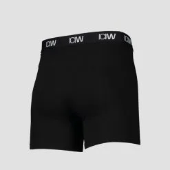 ICANIWILL Boxer 3-Pack, Black/Teal -butik med fitnessudstyr 11363 001R ICANIWILL Boxer 3 Pack Black 05 0321 2