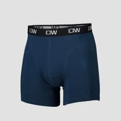ICANIWILL Boxer 3-Pack, Black/Teal -butik med fitnessudstyr 11364 185R ICANIWILL Boxer 3 Pack Black Teal 05 0321 1