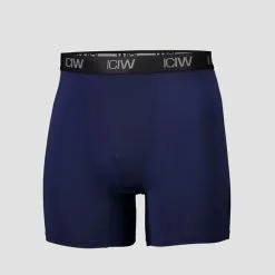 ICANIWILL Sport Boxer 2-Pack, Navy/Grey 7 ICANIWILL Sport Boxer 2-Pack, Navy/Grey -butik med fitnessudstyr 11376 188R ICANIWILL Sport Boxer 2 Pack Navy Grey 04 0321