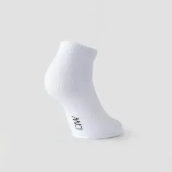 ICANIWILL 3-Pack Ankle Sock, White -butik med fitnessudstyr 11572 002R ICANIWILL 3 Pack Ankle Sock White 04 0922