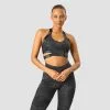 ICANIWILL Ultimate Training Sports Bra, Black Camo