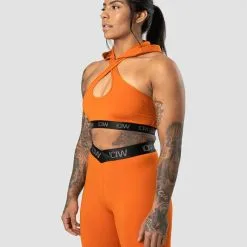 ICANIWILL Ultimate Training Hoodie Sports Bra, Amber