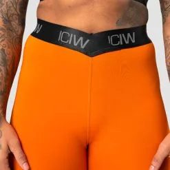 ICANIWILL Ultimate Training V-shape Tights, Amber -butik med fitnessudstyr 11974 252R ICANIWILL Ultimate Training V shape Tights Amber 03 0322