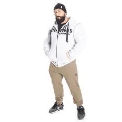 Better Bodies Graphic Hoodie, Light Grey Melange -butik med fitnessudstyr 120735903R Better Bodies Graphic Hoodie Light Grey Melange 06 jan21