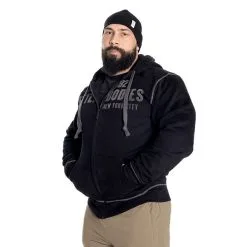 Better Bodies Graphic Hoodie, Light Grey Melange -butik med fitnessudstyr 120735999R Better Bodies Graphic Hoodie Black 02 jan21