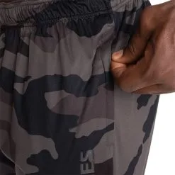 Better Bodies Loose Function Short, Black -butik med fitnessudstyr 120796918R Better Bodies Loose Function Short Dark Camo 04 0521