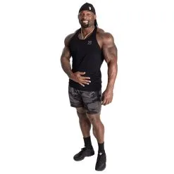 Better Bodies Loose Function Short, Black -butik med fitnessudstyr 120796918R Better Bodies Loose Function Short Dark Camo 06 0521