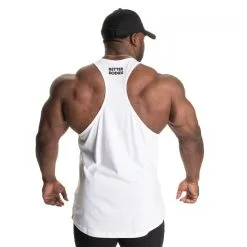 Better Bodies Essential T-back, White V2 -butik med fitnessudstyr 120831006R Better Bodies Essential T back White V2 3