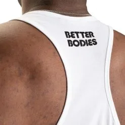 Better Bodies Essential T-back, White V2 -butik med fitnessudstyr 120831006R Better Bodies Essential T back White V2 6