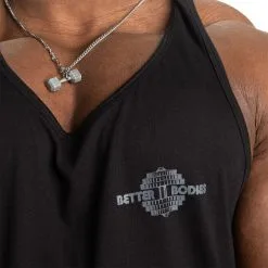 Better Bodies Essential T-back, Black V2 -butik med fitnessudstyr 120831993R Better Bodies Essential T back black V2 4