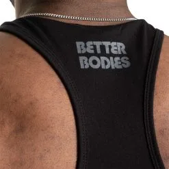 Better Bodies Essential T-back, Black V2 -butik med fitnessudstyr 120831993R Better Bodies Essential T back black V2 5