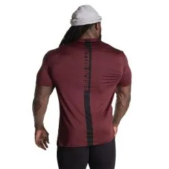 Better Bodies Essex Stripe Tee, Maroon Melange 36 Better Bodies Essex Stripe Tee, Maroon Melange -butik med fitnessudstyr 120953395R Better Bodies Essex Stripe Tee MaroonMelange 0423 1 1