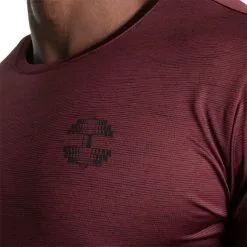 Better Bodies Essex Stripe Tee, Maroon Melange 38 Better Bodies Essex Stripe Tee, Maroon Melange -butik med fitnessudstyr 120953395R Better Bodies Essex Stripe Tee MaroonMelange 0423 2 1