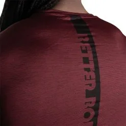 Better Bodies Essex Stripe Tee, Maroon Melange 31 Better Bodies Essex Stripe Tee, Maroon Melange -butik med fitnessudstyr 120953395R Better Bodies Essex Stripe Tee MaroonMelange 0423 3