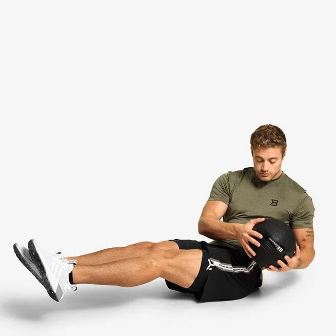 Better Bodies Essex Stripe Tee, Maroon Melange 15 Better Bodies Essex Stripe Tee, Maroon Melange - Billede 15