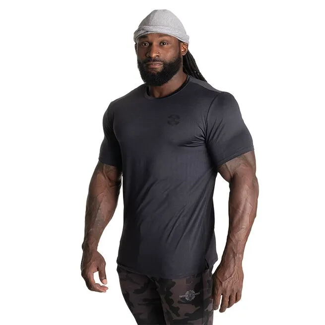 Better Bodies Essex Stripe Tee, Maroon Melange 22 Better Bodies Essex Stripe Tee, Maroon Melange - Billede 22