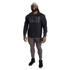 Better Bodies Tapered Joggers V2, Dark Camo -butik med fitnessudstyr 121008907R BetterBodies Tapered Joggers V2 DarkGreyMelange 0423 3