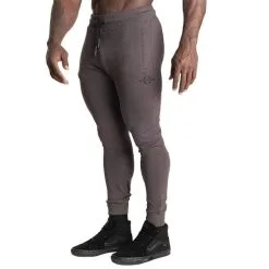 Better Bodies Tapered Joggers V2, Washed Green -butik med fitnessudstyr 121008907R BetterBodies Tapered Joggers V2 DarkGreyMelange 0423 3 1