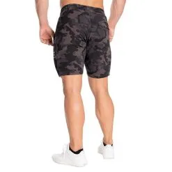 Better Bodies Tapered Sweatshorts, Dark Camo -butik med fitnessudstyr 121014775R Better Bodies Tapered Sweatshorts Dark Camo 03 0321 2