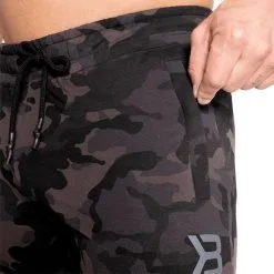 Better Bodies Tapered Sweatshorts, Dark Camo -butik med fitnessudstyr 121014775R Better Bodies Tapered Sweatshorts Dark Camo 04 0321 3