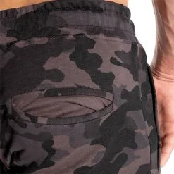 Better Bodies Tapered Sweatshorts, Light Grey Melange -butik med fitnessudstyr 121014775R Better Bodies Tapered Sweatshorts Dark Camo 05 0321