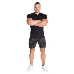 Better Bodies Tapered Sweatshorts, Dark Camo -butik med fitnessudstyr 121014775R Better Bodies Tapered Sweatshorts Dark Camo 06 0321 2