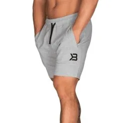 Better Bodies Tapered Sweatshorts, Dark Camo -butik med fitnessudstyr 121014903R Better Bodies Men Tapered Sweatshorts Light Grey Melange 06 0420 3