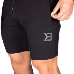 Better Bodies Tapered Sweatshorts, Dark Camo -butik med fitnessudstyr 121014999R Better Bodies Men Tapered Sweatshorts Black 05 0420 3
