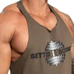 Better Bodies Team BB Stringer V2, Washed Green -butik med fitnessudstyr 121015664R Better bodies Team BB Stringer V2 Washed Green 04 0920 1