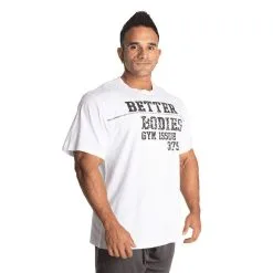 Better Bodies Union Original Tee, Black -butik med fitnessudstyr 121034001R Better Bodies Union Original Tee White 02 aug21