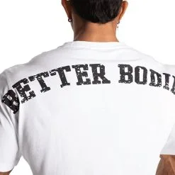 Better Bodies Union Original Tee, Black -butik med fitnessudstyr 121034001R Better Bodies Union Original Tee White 05 aug21
