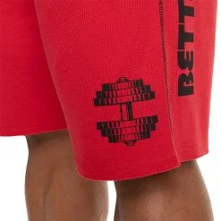 Better Bodies BB Thermal Shorts, Chili Red -butik med fitnessudstyr 121042370R Better Bodies BB Thermal Shorts Chili Red 04 1022