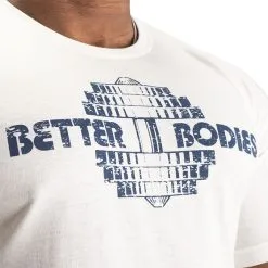 Better Bodies Recruit Tee, White -butik med fitnessudstyr 121053001R Better Bodies Recruit Tee White 04 1022