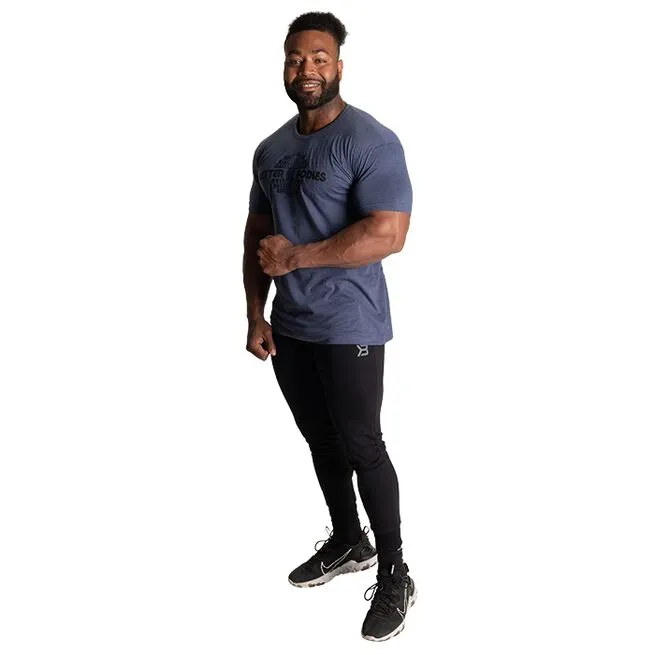 Better Bodies Recruit Tee, Sky Blue Melange 5 Better Bodies Recruit Tee, Sky Blue Melange - Billede 5