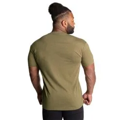 Better Bodies Recruit Tee, Army Green Melange -butik med fitnessudstyr 121053600R Better Bodies Recruit Tee Army Green Melange 03 0622