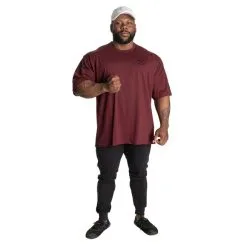 Better Bodies Union Iron Tee, Maroon -butik med fitnessudstyr 121054393R Better Bodies Union Iron Tee Maroon 06 1022