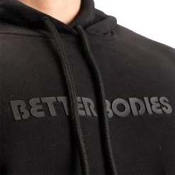 Better Bodies Logo Hoodie V2, Black -butik med fitnessudstyr 121058999R Better Bodies Logo Hoodie V2 Black 04 1022