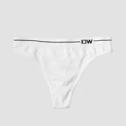 ICANIWILL Everyday Seamless Thong 2-pack, Black/White -butik med fitnessudstyr 13012 166R ICIW Everyday Seamless Thong 2 pack BlackWhite 03 juli22
