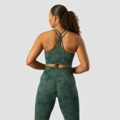 ICANIWILL Define Seamless Tie Dye Sports Bra, Dark Green Melange 7 ICANIWILL Define Seamless Tie Dye Sports Bra, Dark Green Melange -butik med fitnessudstyr 13023 103R ICANIWILL Define Seamless Tie Dye Sports Bra Dark Green Melange 02 1122