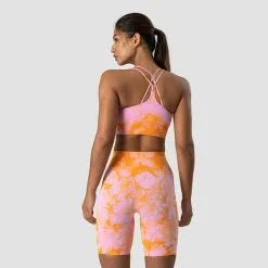 ICANIWILL Define Seamless Tie Dye Sports Bra, Sunset Beach -butik med fitnessudstyr 13023 260R ICANIWILL Define Seamless Tie Dye Sports Bra Sunset Beach 02 0522