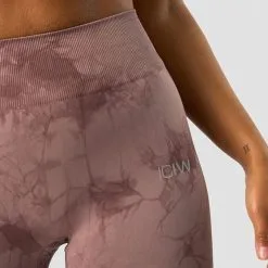 ICANIWILL Define Seamless Tie Dye Tights, Mauve 9 ICANIWILL Define Seamless Tie Dye Tights, Mauve -butik med fitnessudstyr 13024 170R ICANIWILL Define Seamless Tie Dye Tights Mauve 03 1122